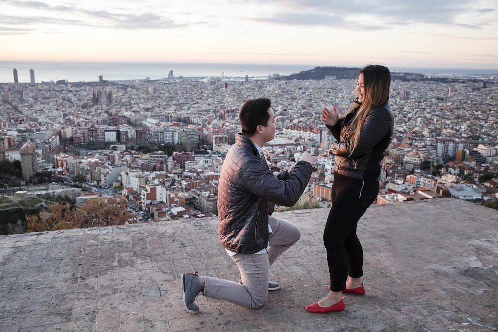 Barcelona proposal photographer