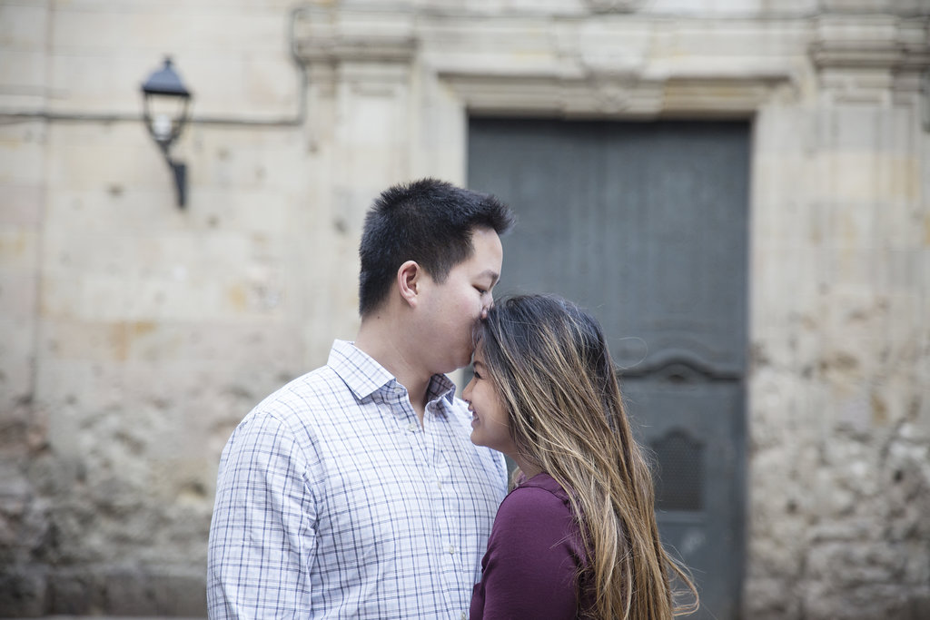 Engagement session in Barcelona