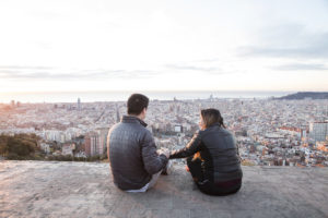 Barcelona surprise proposal photographer