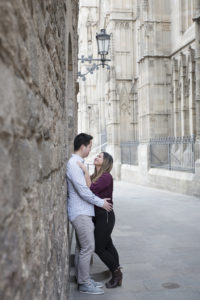 Engagement session in Barcelona